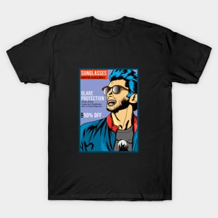 Dracula Sunglasses Ads T-Shirt